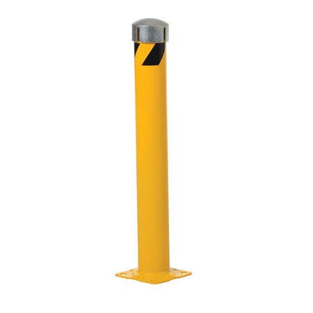 VESTIL 36x4.5 Pipe Bollard w/Steel Cap BOL-JKS-36-4.5